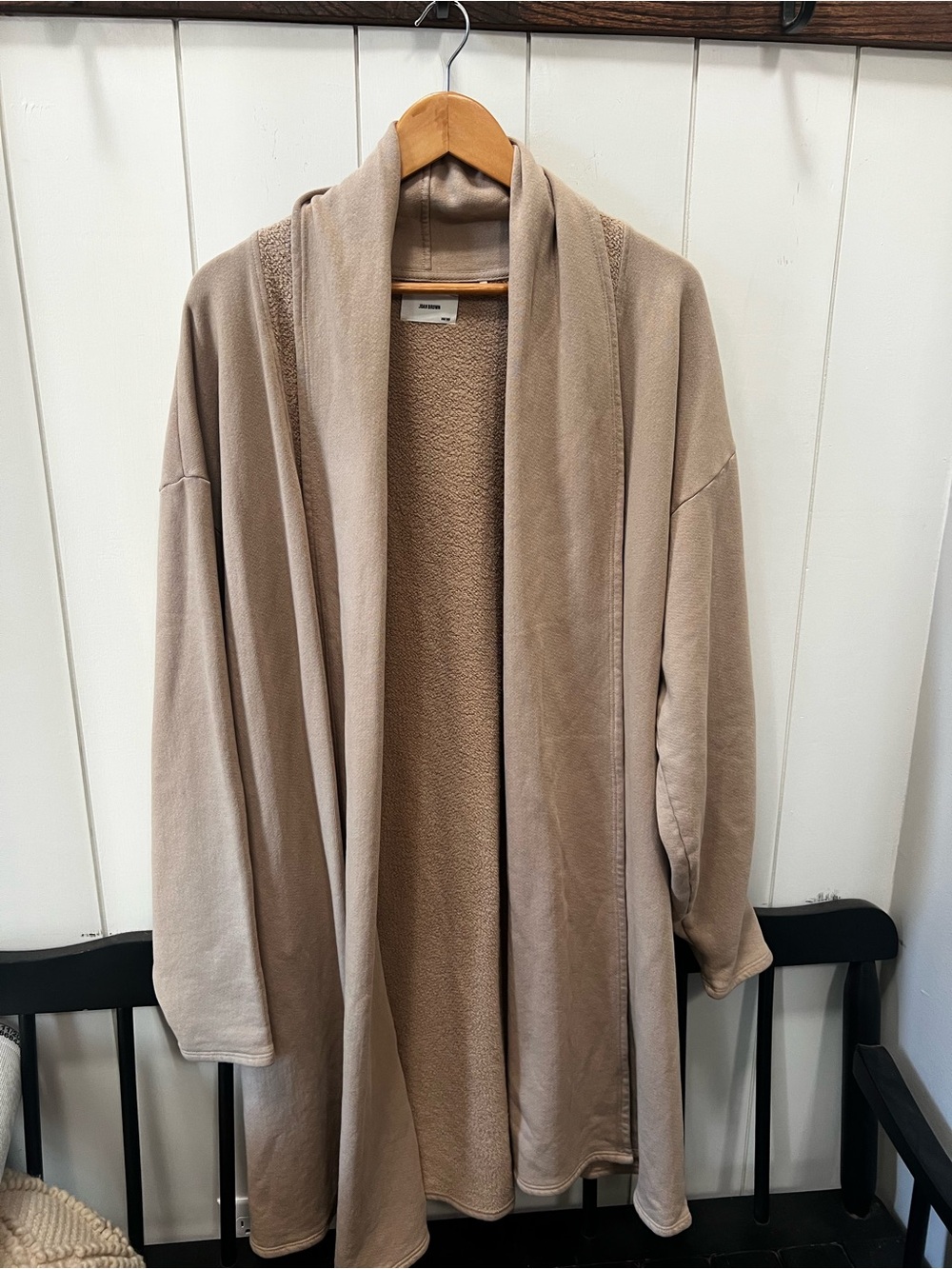 Joah Brown Oversized Cardi Desert French Terry - Picture 4 of 4